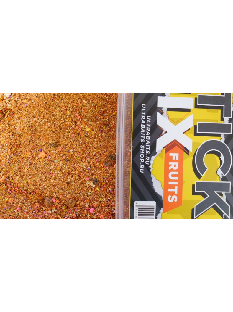 Стик Микс ULTRABAITS Fruits (Фруктовый) 500г, изображение 2 Стик Микс ULTRABAITS Fruits (Фруктовый) 500г, изображение 2
