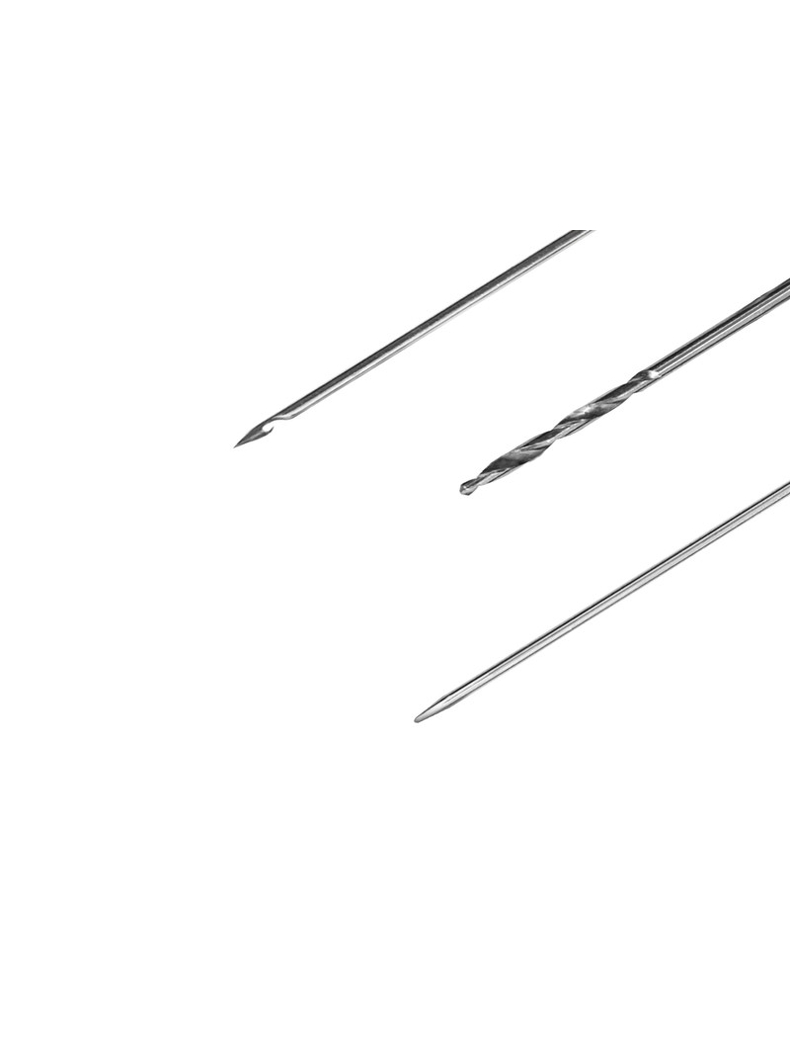 Набор инструментов DELPHIN SLIM Feeder Needles and Drill Set, изображение 2