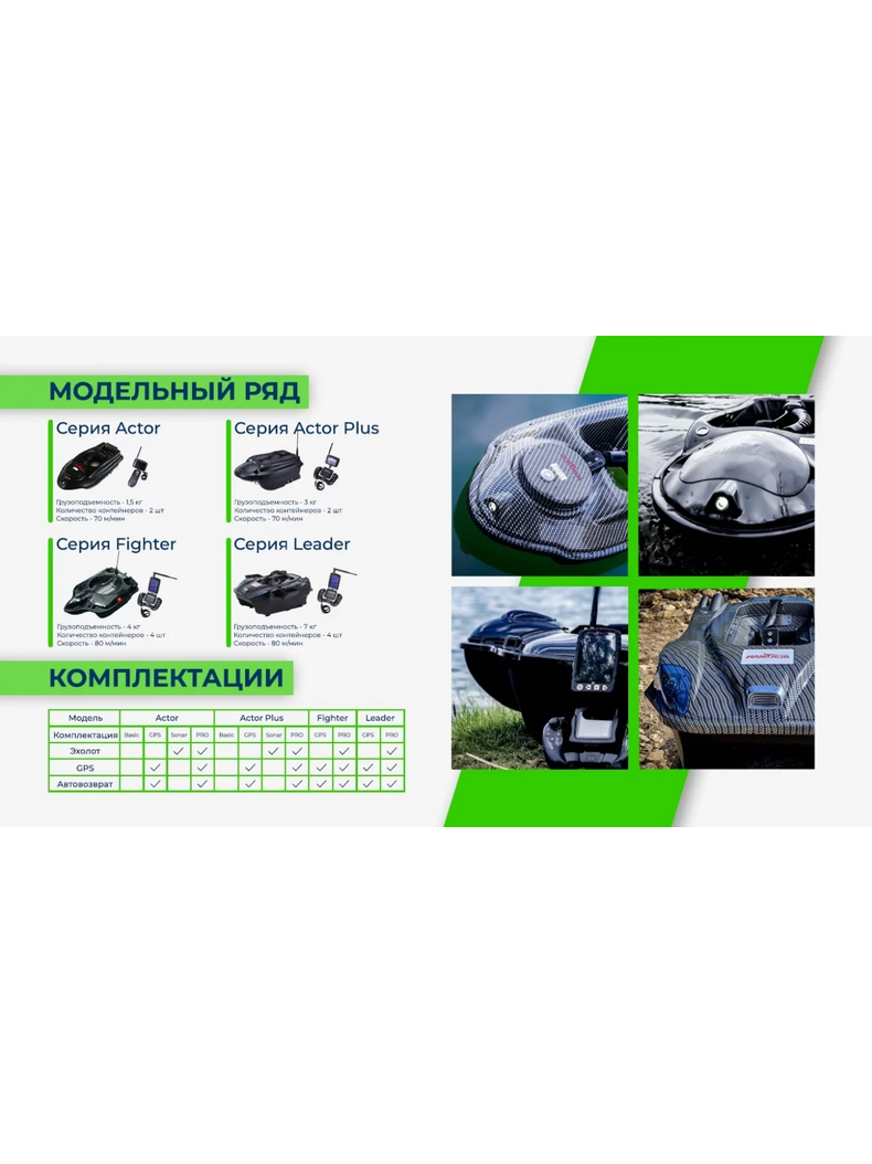 Прикормочный кораблик BOATMAN ACTOR Plus Basic BLACK, изображение 8 Прикормочный кораблик BOATMAN ACTOR Plus Basic BLACK, изображение 8