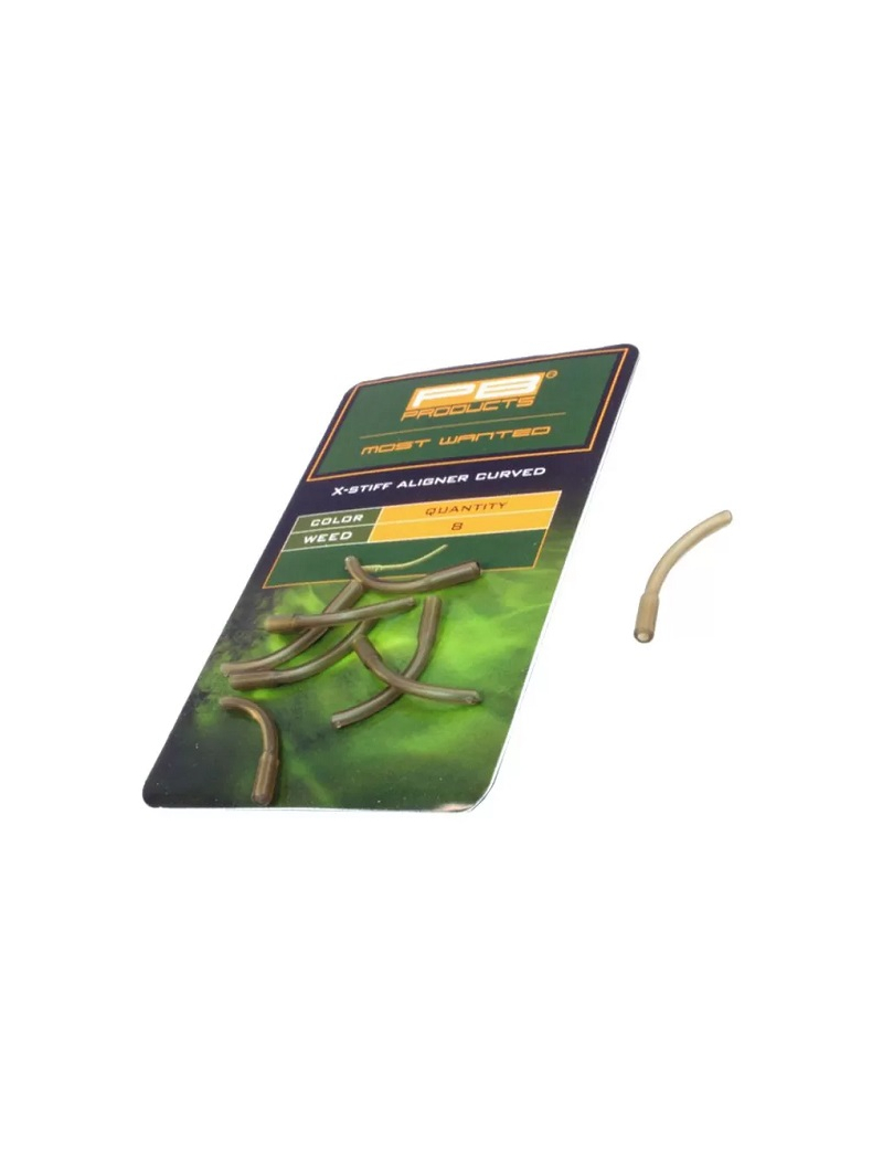 Трубка для крючка PB Products X-stiff Aligner Curved №1-4, Цвет: Silt (ил), изображение 2