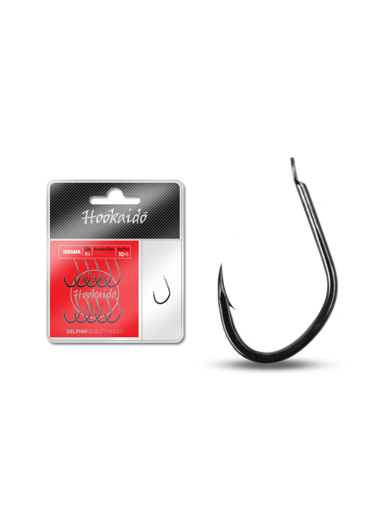 Крючки DELPHIN ISEAMA Hooks, Размер крючка: № 4