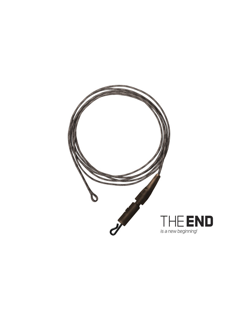 Противозакручиватель с клипсой DELPHIN THE END Leadcore + PIN clip 100cm 45lb Противозакручиватель с клипсой DELPHIN THE END Leadcore + PIN clip 100cm 45lb
