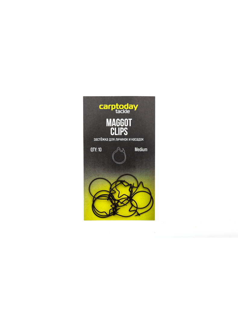 Клипсы для опарышей Carptoday Tackle Maggot Clips, Размер: Medium Клипсы для опарышей Carptoday Tackle Maggot Clips, Размер: Medium