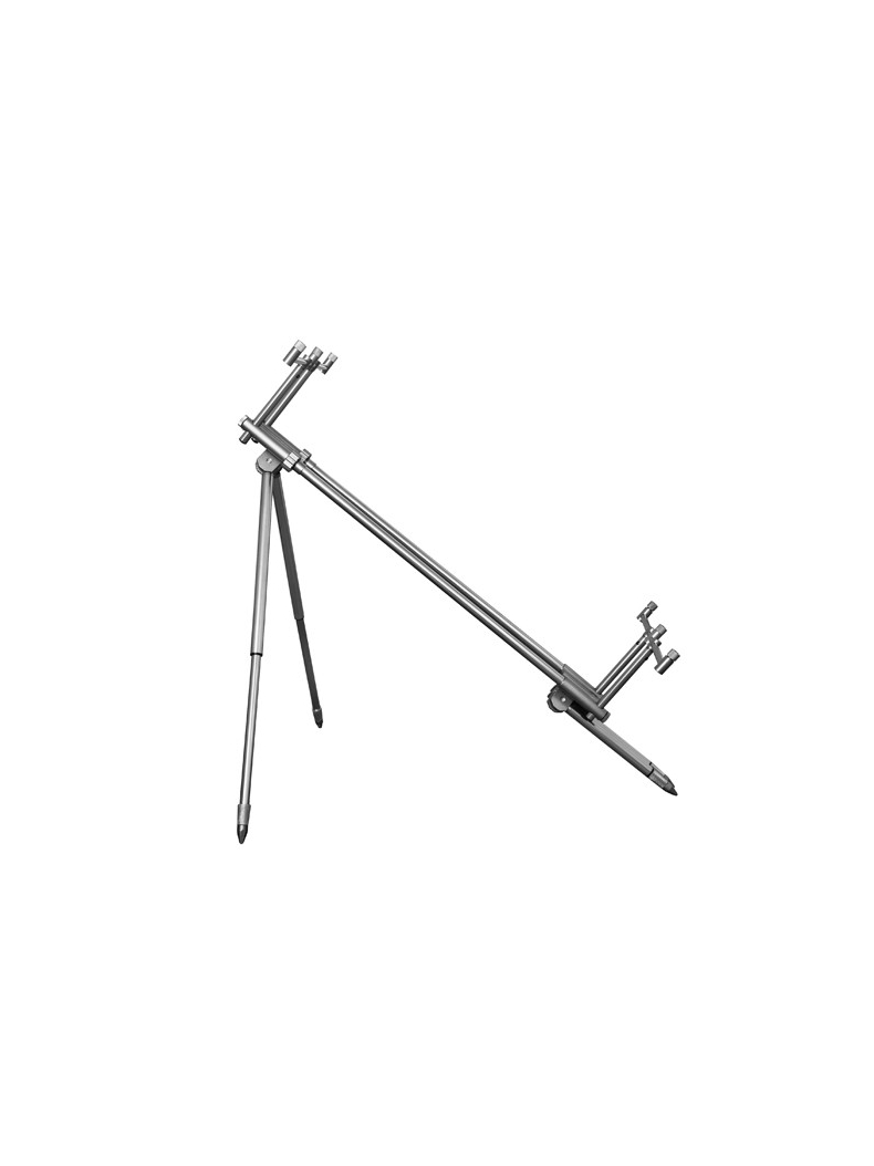 Подставка для 3-4 удилищ DELPHIN Rod Pod TPX4 Silver, изображение 2 Подставка для 3-4 удилищ DELPHIN Rod Pod TPX4 Silver, изображение 2