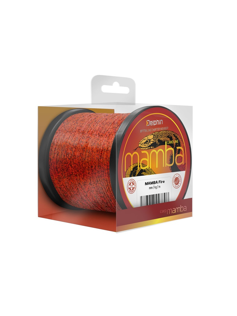 Леска карповая DELPHIN MAMBA Carp Line 1200m, Диаметр лески: 0.26 мм Леска карповая DELPHIN MAMBA Carp Line 1200m, Диаметр лески: 0.26 мм