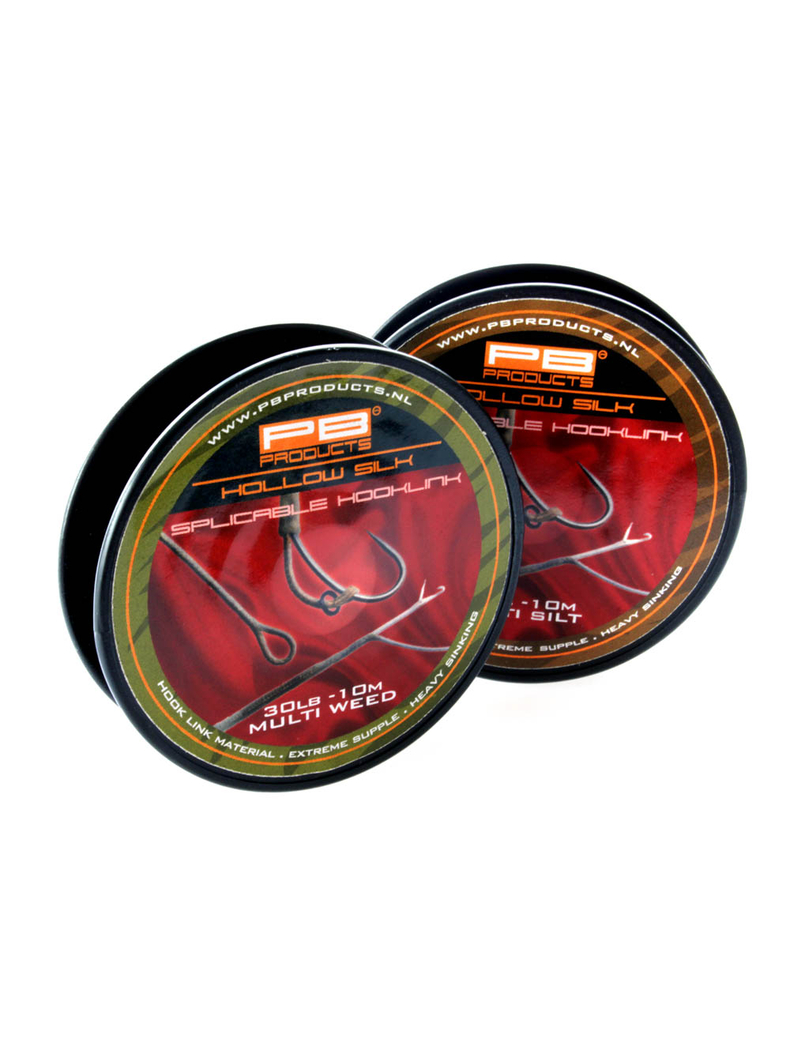 Поводковый материал PB Products HOLLOW SILK Splicable Hooklink 30lb 10m, Цвет: Multi Weed – Водоросли, изображение 2 Поводковый материал PB Products HOLLOW SILK Splicable Hooklink 30lb 10m, Цвет: Multi Weed – Водоросли, изображение 2