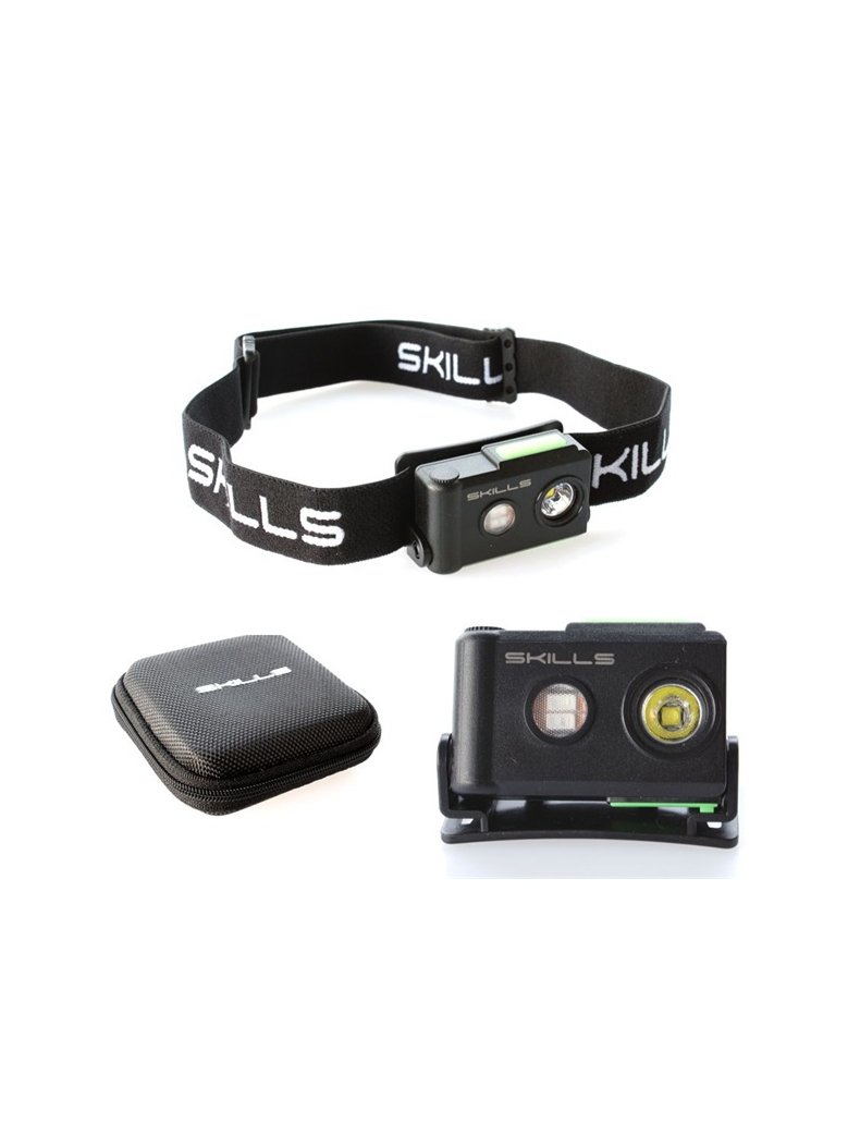 Фонарик налобный в кейсе SKILLS LED Highlight Ultra Lightweight & Hardcase, изображение 3