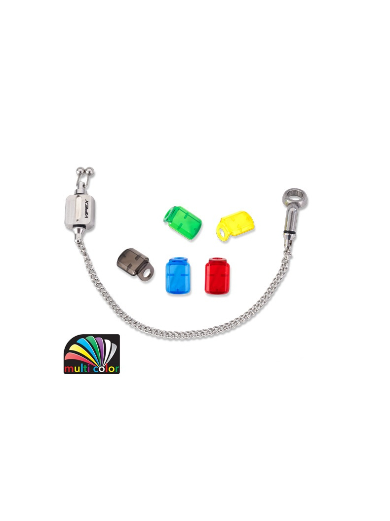 Индикатор поклевки со сменными насадками ANACONDA VIPEX Steel Cube Hanger Multicolor Индикатор поклевки со сменными насадками ANACONDA VIPEX Steel Cube Hanger Multicolor