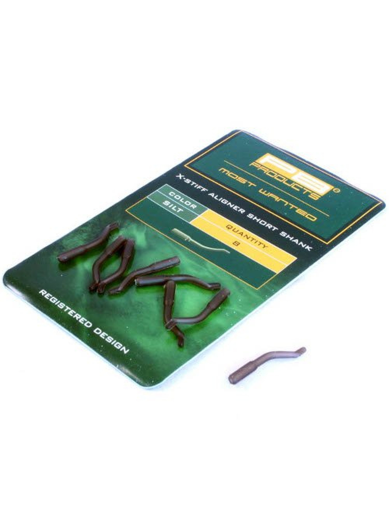 Трубка для крючка PB Products X-Stiff Aligner Short Shank №1-4, Цвет: Silt (ил), изображение 2 Трубка для крючка PB Products X-Stiff Aligner Short Shank №1-4, Цвет: Silt (ил), изображение 2