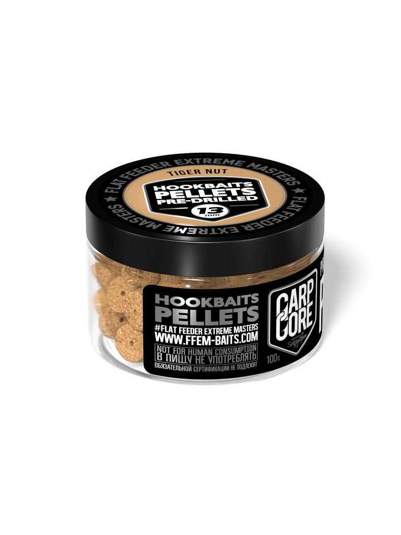Пеллетс насадочный FFEM Hookbaits Pellets Tiger Nut (Тигровый Орех), Диаметр: 10 мм