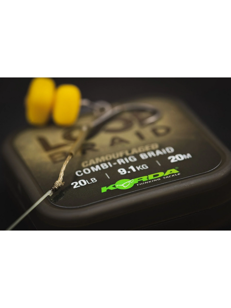 Поводковый материал KORDA Loop Braid 20lb, изображение 3 Поводковый материал KORDA Loop Braid 20lb, изображение 3