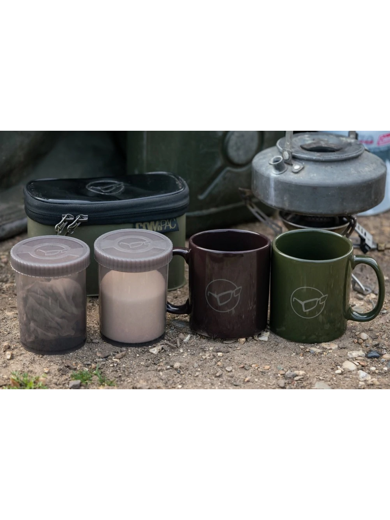 Чайный набор для 2 человек KORDA Compac Fishing Tea Set 2 Piece, изображение 5 Чайный набор для 2 человек KORDA Compac Fishing Tea Set 2 Piece, изображение 5