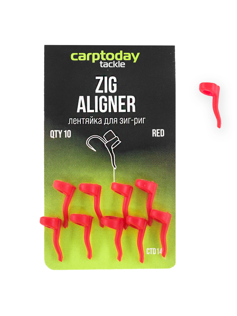 Лентяйки для Зиг Риг Carptoday Tackle Zig Aligners, Цвет: Красный