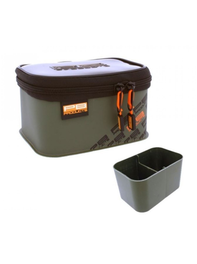 Сумка для аксессуаров c контейнером PB Products End Tackle EVA BaX 3 Compartments, Размер: M, изображение 3 Сумка для аксессуаров c контейнером PB Products End Tackle EVA BaX 3 Compartments, Размер: M, изображение 3