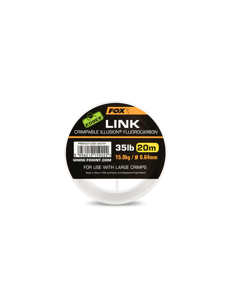 Флюрокарбоновый материал FOX Edges Link Illusion Flurocarbon, Тест: 35.00 lb Флюрокарбоновый материал FOX Edges Link Illusion Flurocarbon, Тест: 35.00 lb