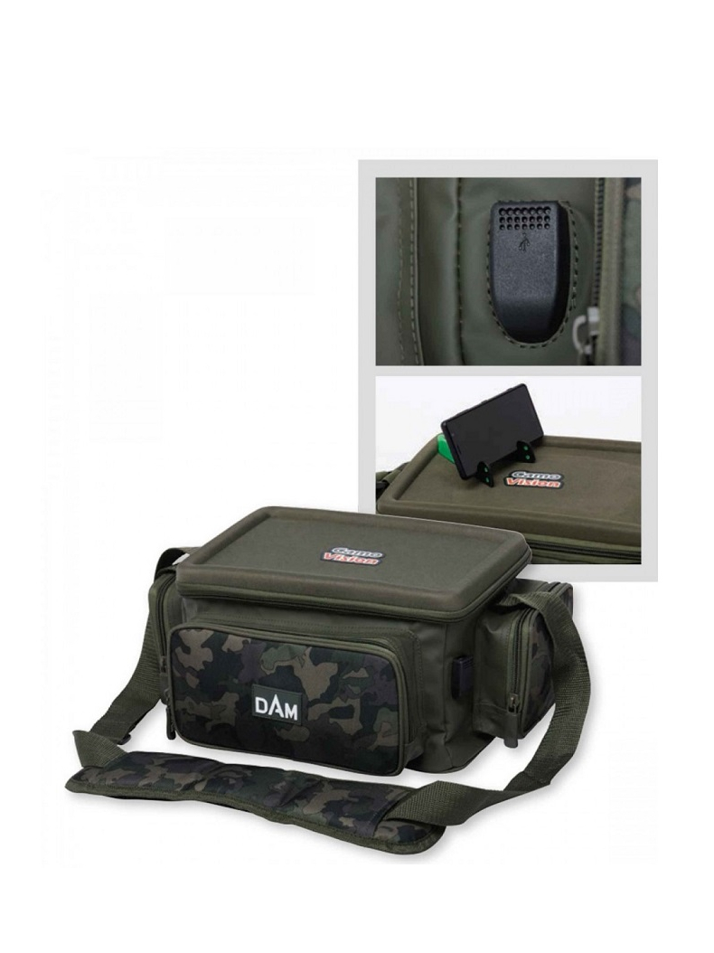 Сумка со столиком для гаджетов и USB портом D.A.M. CAMOVISION TECHNICAL BAG, изображение 2 Сумка со столиком для гаджетов и USB портом D.A.M. CAMOVISION TECHNICAL BAG, изображение 2
