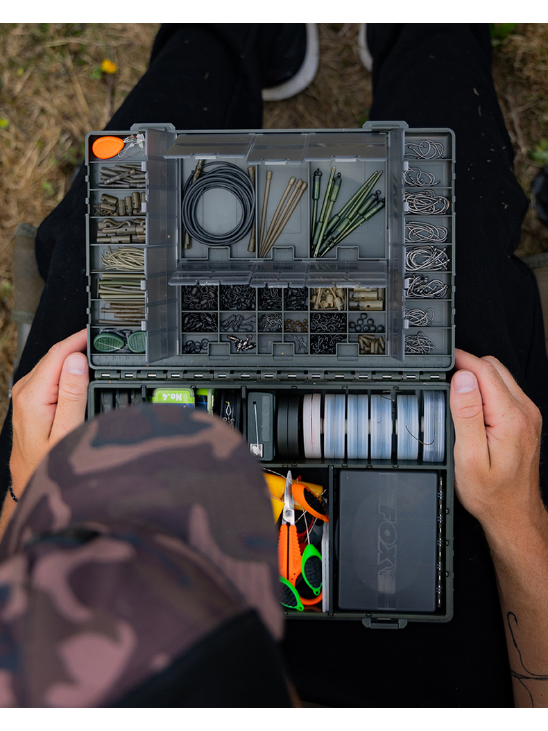 Текл бокс с наполнением FOX Loaded Medium Tackle Box EDGES, изображение 8 Текл бокс с наполнением FOX Loaded Medium Tackle Box EDGES, изображение 8