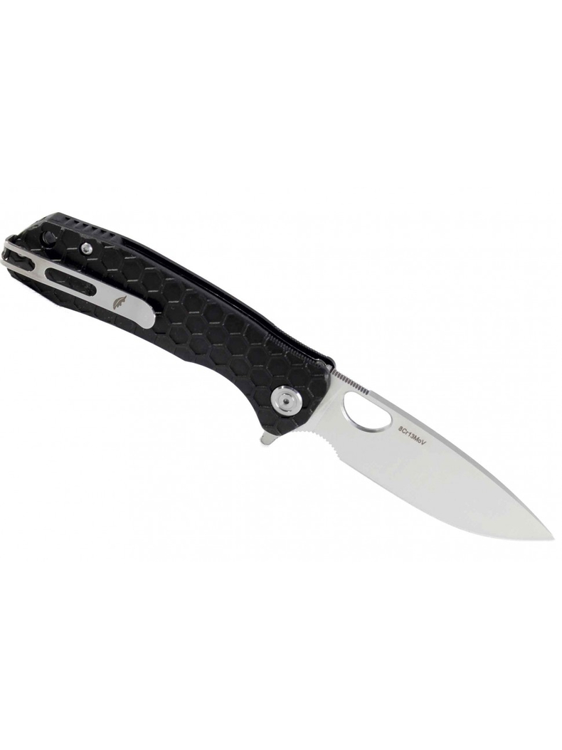 Нож HONEY BADGER Flipper с чёрной рукоятью, Размер: Medium, изображение 2