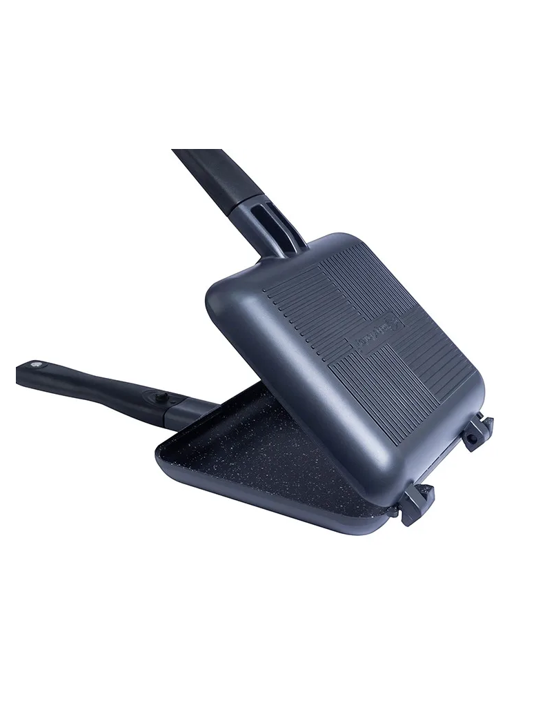 Тостер со съёмной рукояткой Ridge Monkey Connect Sandwich Toaster Granite Edition, Размер: Standart, изображение 2 Тостер со съёмной рукояткой Ridge Monkey Connect Sandwich Toaster Granite Edition, Размер: Standart, изображение 2