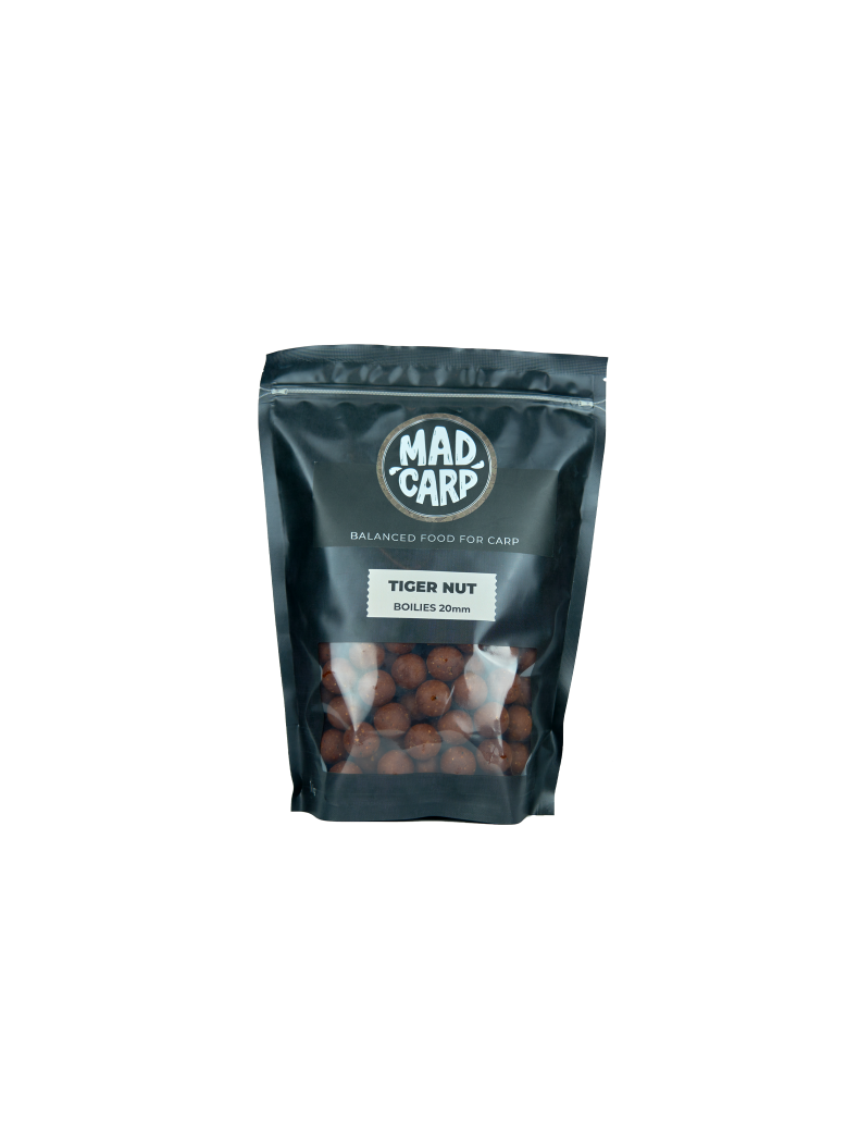 Бойлы тонущие Mad Carp Baits TIGER NUT (Тигровый орех) 1кг, Диаметр: 15 мм