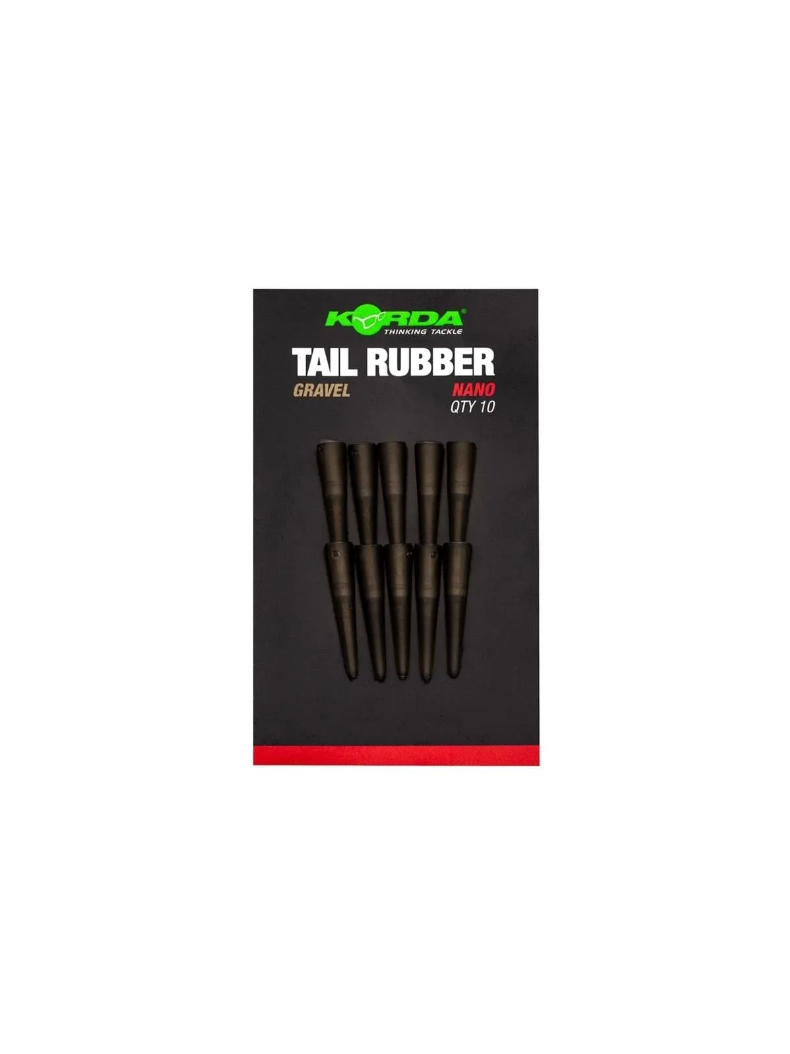 Противозакручиватель конусный KORDA Tail Rubber Nano, Цвет: Weed (Водоросли), изображение 4 Противозакручиватель конусный KORDA Tail Rubber Nano, Цвет: Weed (Водоросли), изображение 4