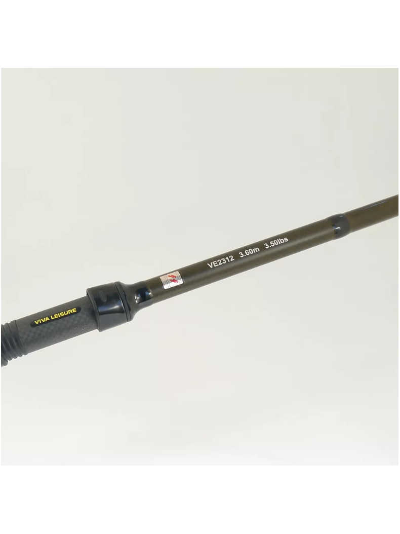 Удилище карповое Viva Elegant Carp 13ft 3.75lb, Длина удилища: 13 ft :: 3.96 м, Тест удилища: 3.75 lb, изображение 2