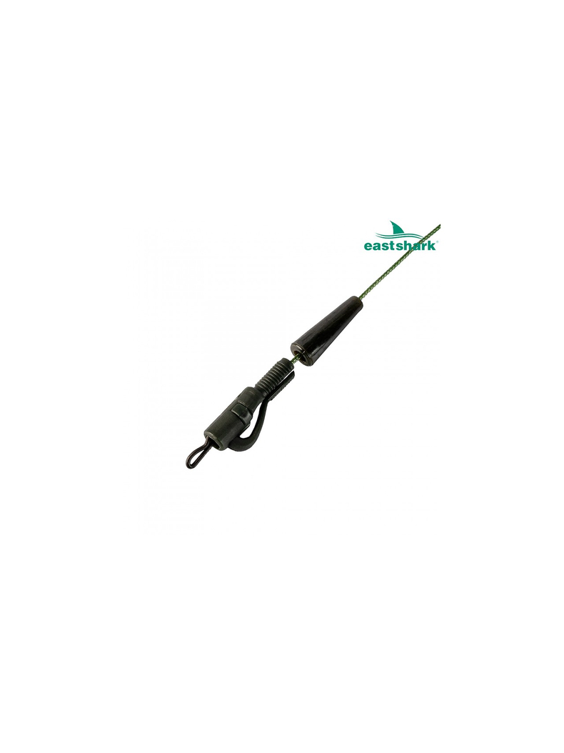 Готовые лидкоры с безопасной клипсой EastShark Leadcore System & Safety Clip 45lb, изображение 2 Готовые лидкоры с безопасной клипсой EastShark Leadcore System & Safety Clip 45lb, изображение 2
