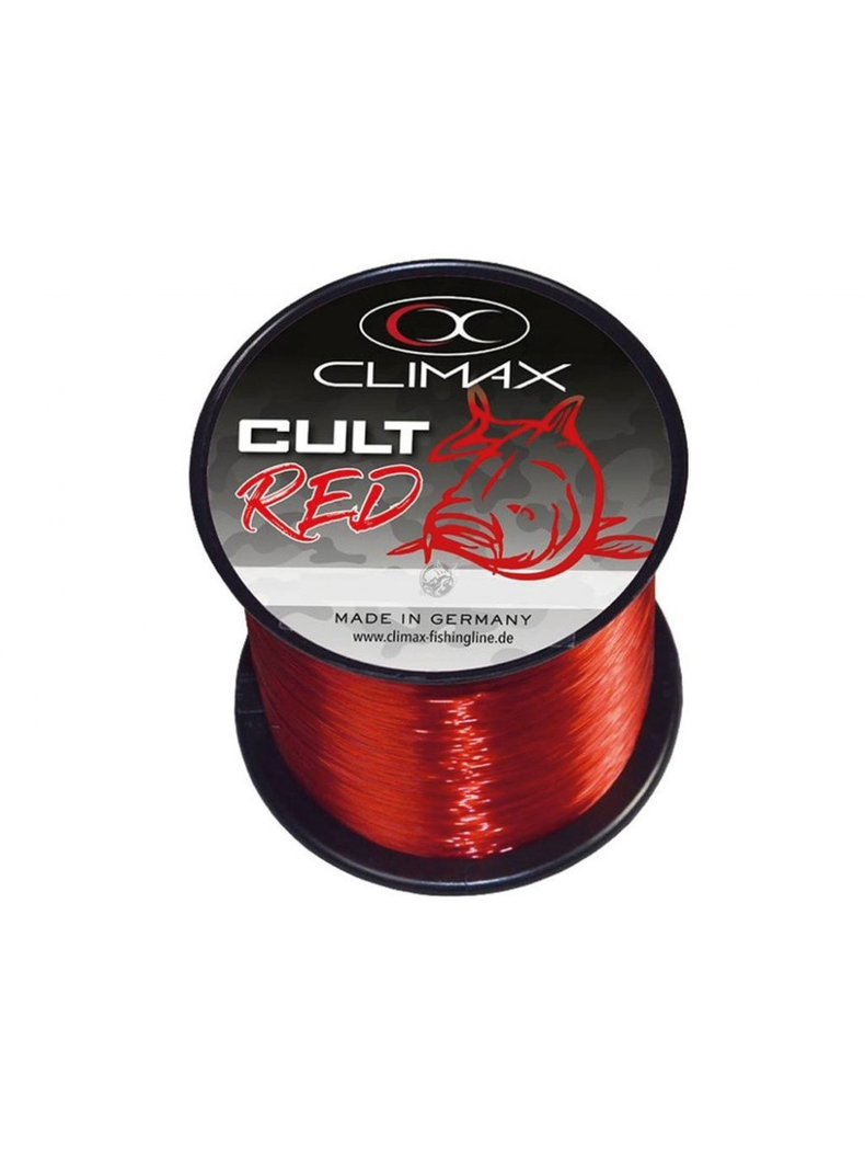 Леска CLIMAX CULT Carpline красная, Диаметр лески: 0.35 мм