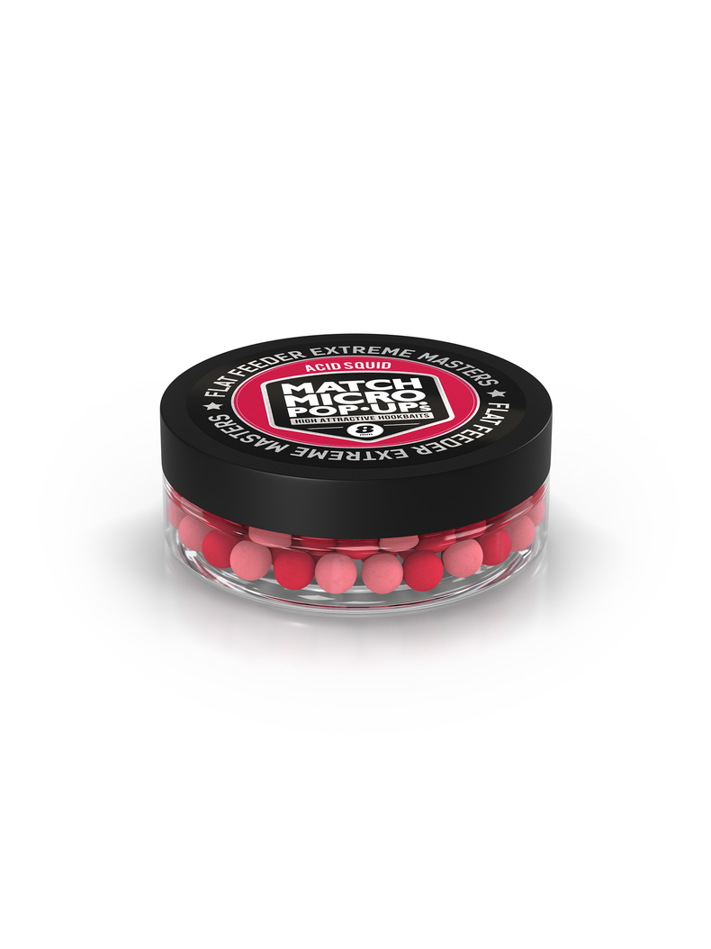 Плавающие насадочные бойлы FFEM Pop-Up Micro Acid Squid (Кальмар и Клюква) 8mm Плавающие насадочные бойлы FFEM Pop-Up Micro Acid Squid (Кальмар и Клюква) 8mm
