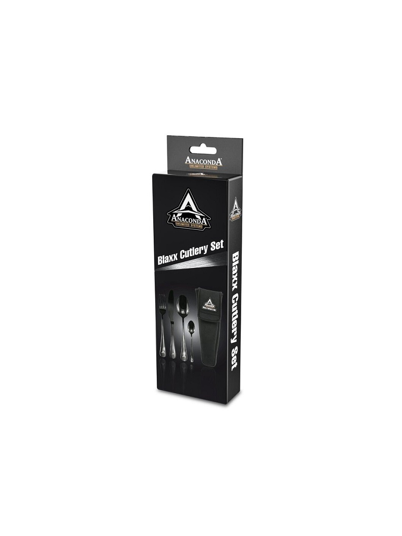 Набор столовых приборов ANACONDA BLAXX Cutlery Twin Set, изображение 4 Набор столовых приборов ANACONDA BLAXX Cutlery Twin Set, изображение 4