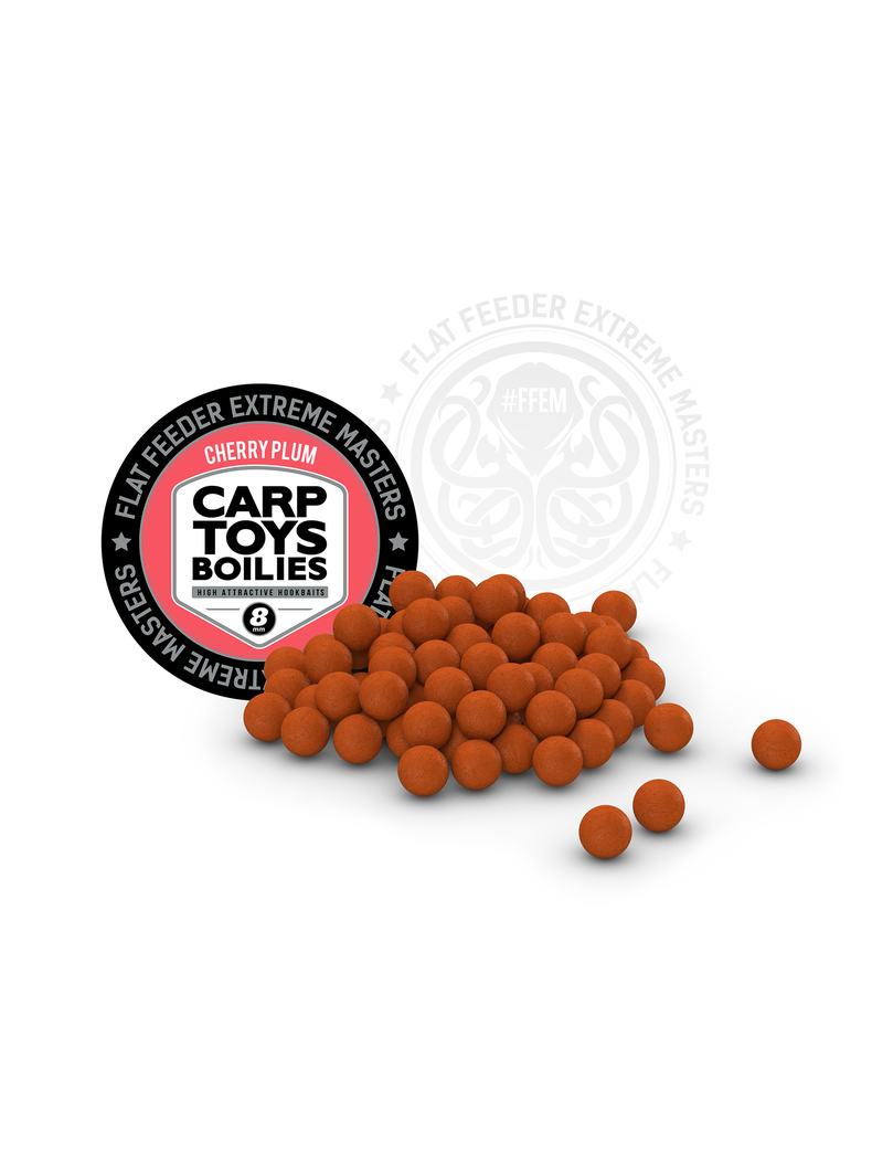 Насадочные бойлы FFEM Hookbaits Boilies Cherry Plum (Алыча) 8mm, изображение 2 Насадочные бойлы FFEM Hookbaits Boilies Cherry Plum (Алыча) 8mm, изображение 2