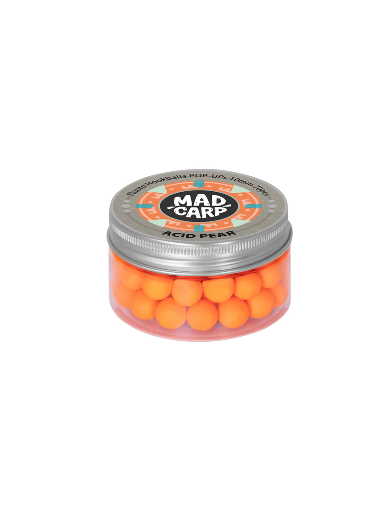 Бойлы плавающие Mad Carp Baits ACID PEAR Pop-Ups (Кислая Груша), Диаметр: 10 мм, изображение 2 Бойлы плавающие Mad Carp Baits ACID PEAR Pop-Ups (Кислая Груша), Диаметр: 10 мм, изображение 2