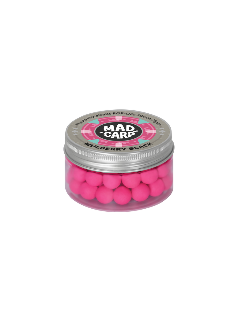 Бойлы плавающие Mad Carp Baits MULBERRY BLACK Pop-Ups (Шелковица), Диаметр: 12 мм, изображение 2 Бойлы плавающие Mad Carp Baits MULBERRY BLACK Pop-Ups (Шелковица), Диаметр: 12 мм, изображение 2