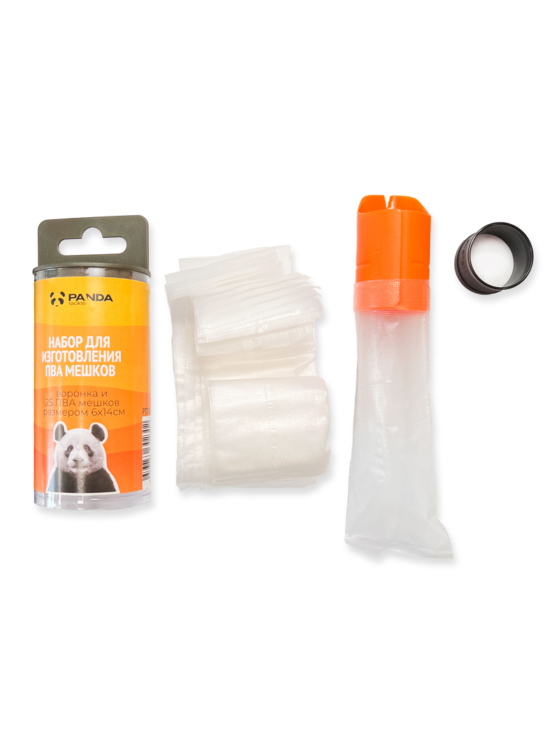 Набор для изготовления ПВА мешков PANDA Tackle Маленький, Размер: 55 х 140 мм Набор для изготовления ПВА мешков PANDA Tackle Маленький, Размер: 55 х 140 мм
