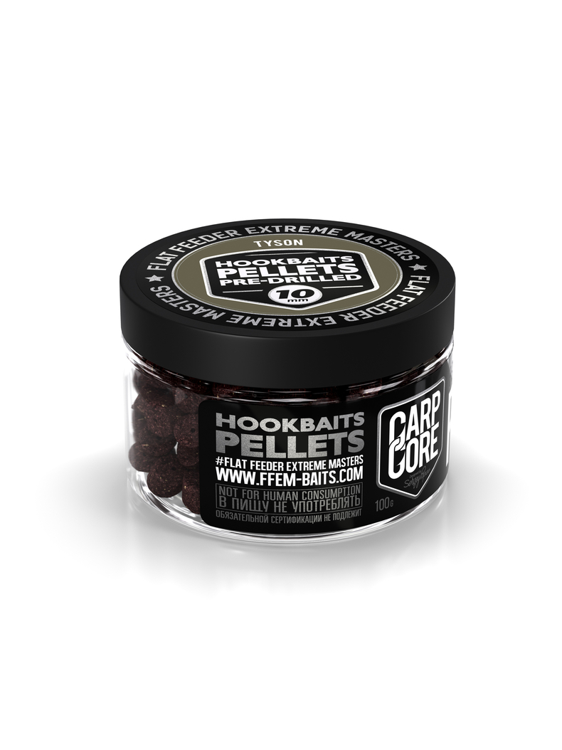 Пеллетс насадочный FFEM Hookbaits Pellets Tyson (Кальмар и Осьминог), Диаметр: 13 мм, изображение 2