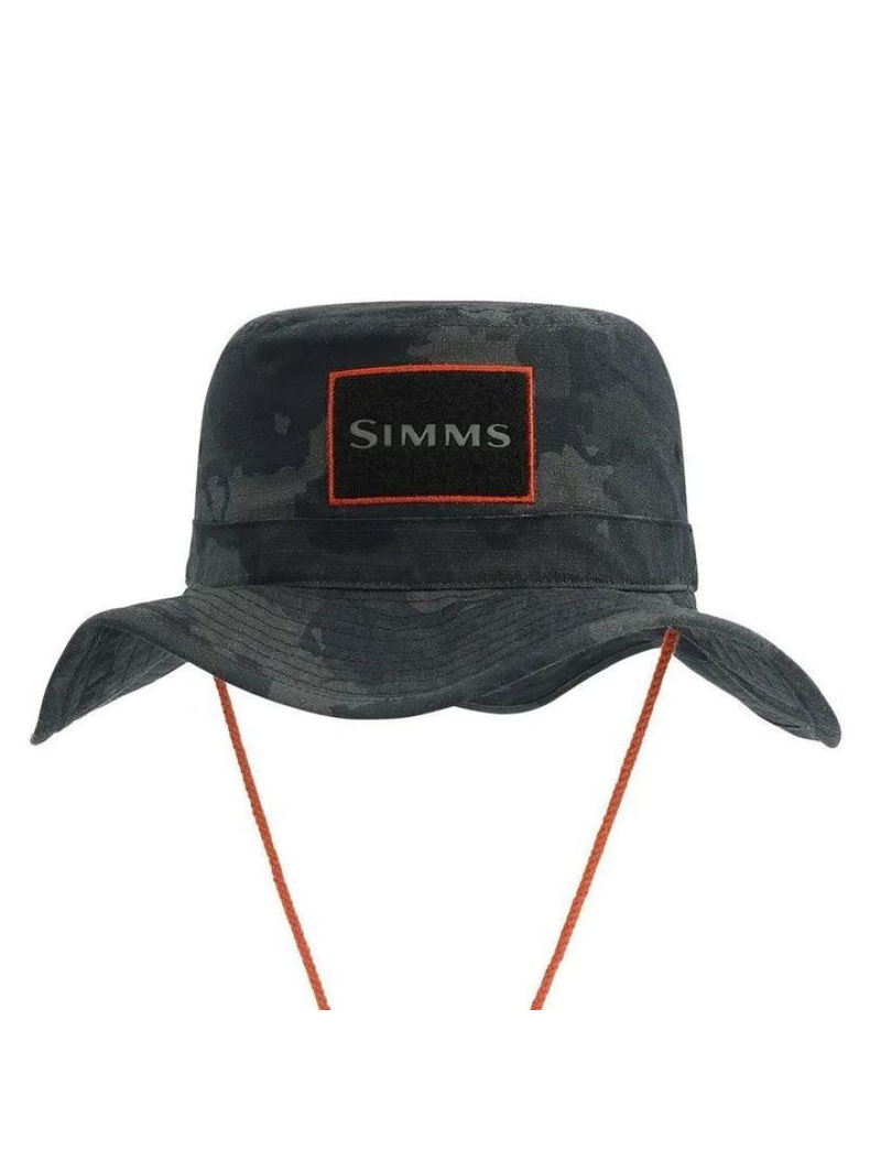 Шляпа SIMMS Boonie Regiment Camo Carbon, изображение 2 Шляпа SIMMS Boonie Regiment Camo Carbon, изображение 2