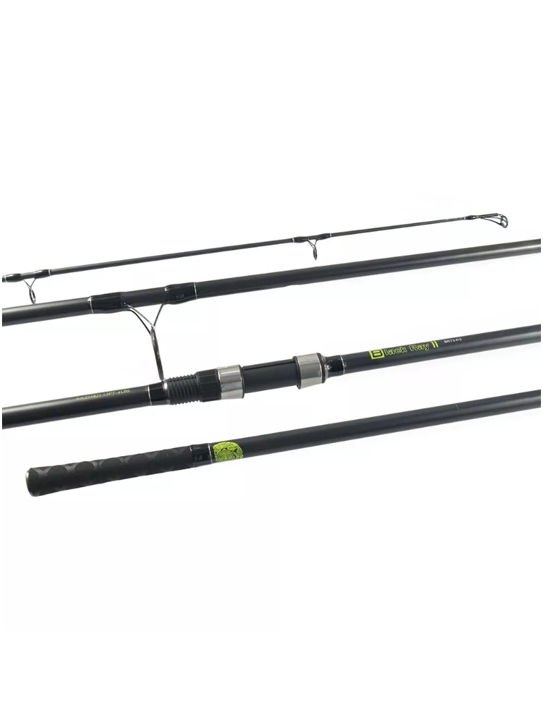 Удилище карповое 3-х частное Caiman Black Ray II Carp 13ft 3.75lb, Длина удилища: 13 ft :: 3.96 м, Тест удилища: 3.75 lb, изображение 2 Удилище карповое 3-х частное Caiman Black Ray II Carp 13ft 3.75lb, Длина удилища: 13 ft :: 3.96 м, Тест удилища: 3.75 lb, изображение 2