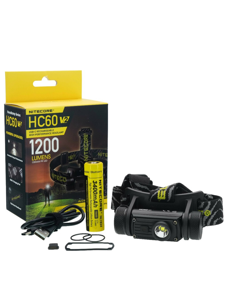 Налобный фонарь NITECORE HC60 V2, изображение 4