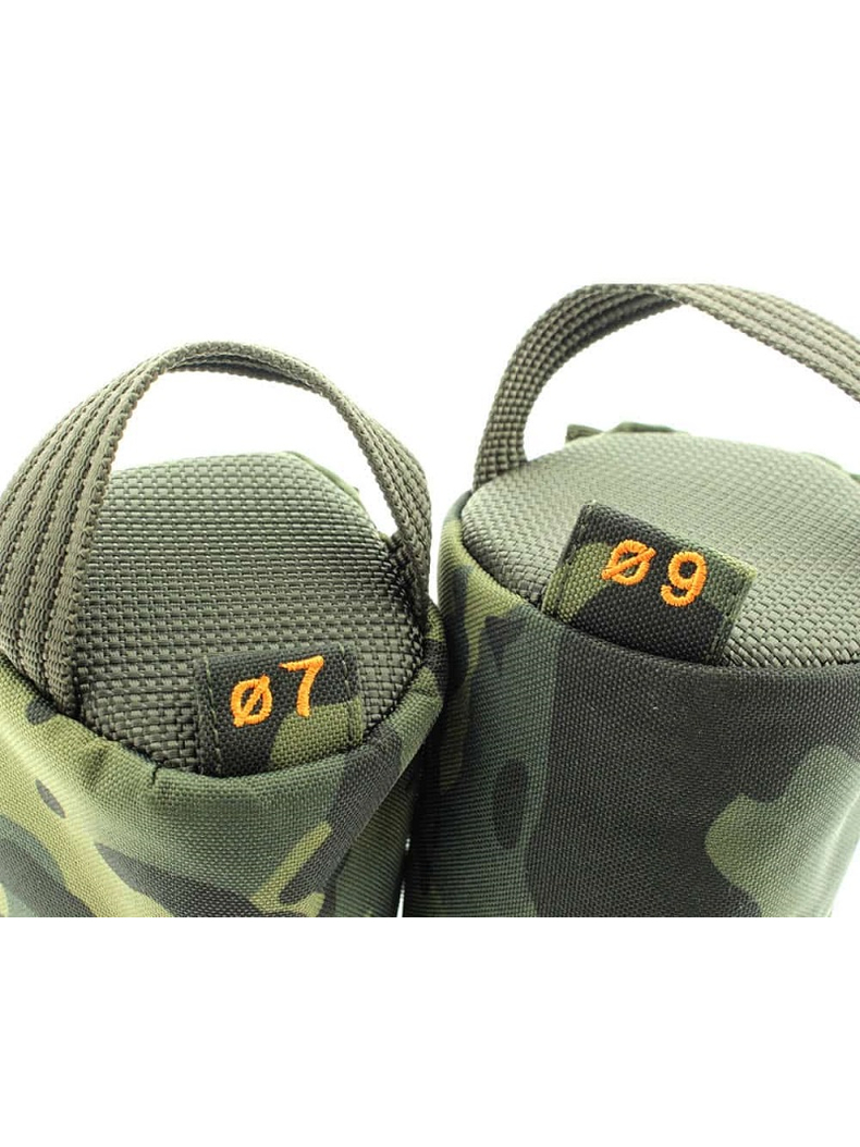 Сумка для поводковых материалов PB Products Double Zipper Tube Pouch, Размер: 18 х 7 см, изображение 2