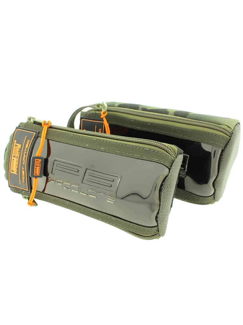 Сумка для поводковых материалов PB Products Double Zipper Tube Pouch, Размер: 18 х 7 см