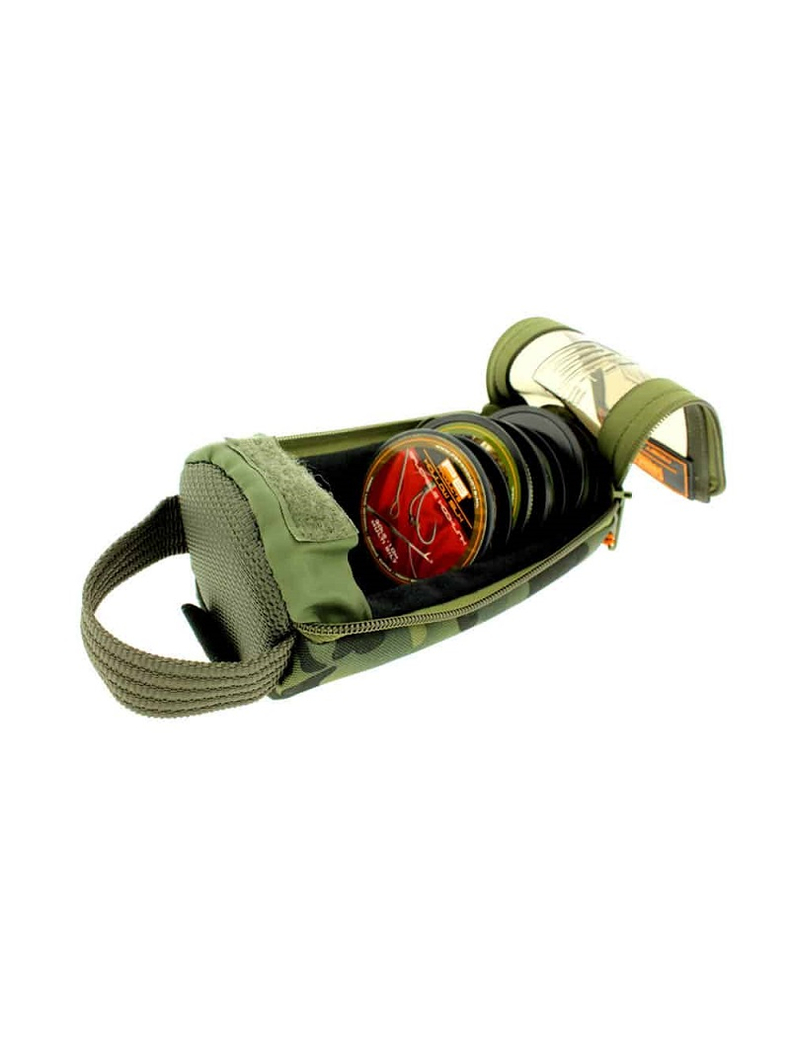 Сумка для поводковых материалов PB Products Double Zipper Tube Pouch, Размер: 18 х 7 см, изображение 5