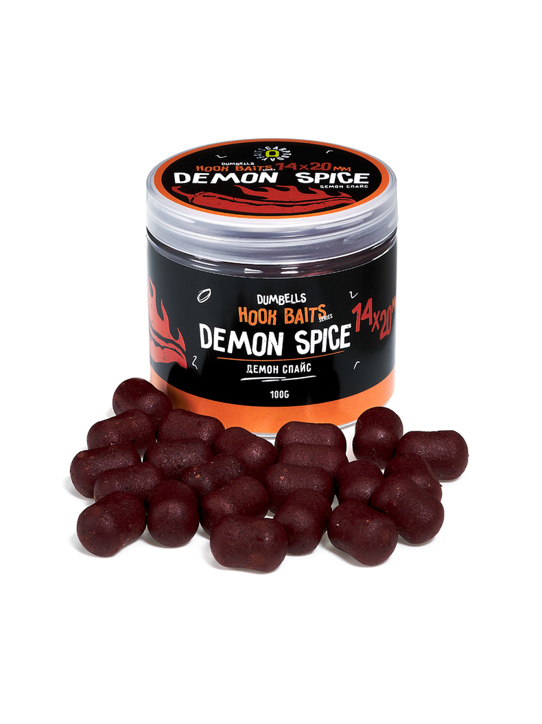 Дамбелсы насадочные Carptoday Baits Demon Spice (Острые Специи), Диаметр: 14 х 20 мм, Вкус: Острые Специи Дамбелсы насадочные Carptoday Baits Demon Spice (Острые Специи), Диаметр: 14 х 20 мм, Вкус: Острые Специи