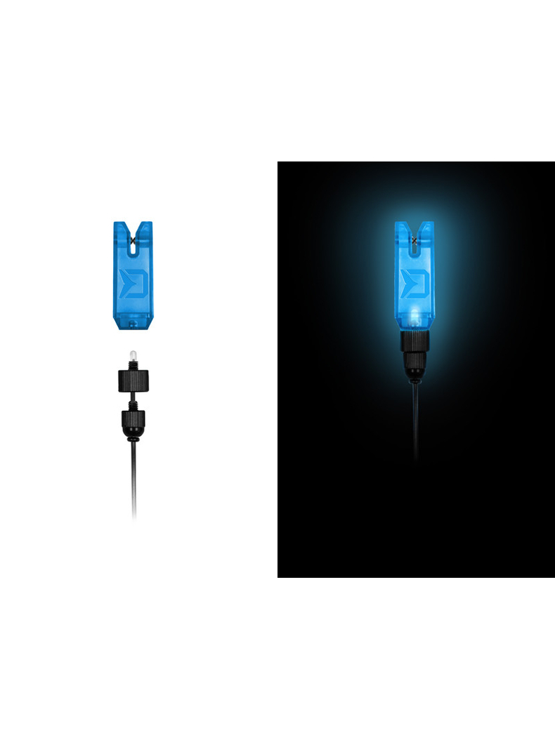 Индикатор поклевки DELPHIN LED LightBLOCK Bite Indicator, Цвет: Зелёный, изображение 4 Индикатор поклевки DELPHIN LED LightBLOCK Bite Indicator, Цвет: Зелёный, изображение 4