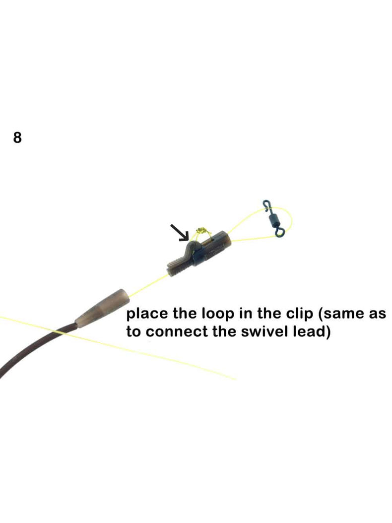 Набор клипс с вертлюгами и противозакручивателями PB Products Hit & Run X-Safe Leadclip Mainline Only, Цвет: Choddy Silt, изображение 5 Набор клипс с вертлюгами и противозакручивателями PB Products Hit & Run X-Safe Leadclip Mainline Only, Цвет: Choddy Silt, изображение 5