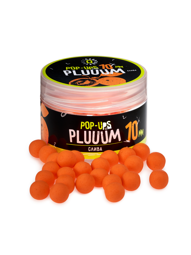 Бойлы плавающие Carptoday Baits Pop Ups Plum (Слива) 10 мм, Диаметр: 10 мм, Вкус: Слива Бойлы плавающие Carptoday Baits Pop Ups Plum (Слива) 10 мм, Диаметр: 10 мм, Вкус: Слива