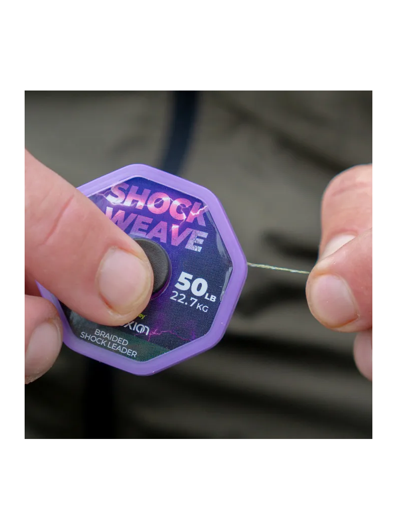 Шок-лидер плетеный Ridge Monkey Connexion Shock Weave Braided Shock Leader, изображение 2 Шок-лидер плетеный Ridge Monkey Connexion Shock Weave Braided Shock Leader, изображение 2
