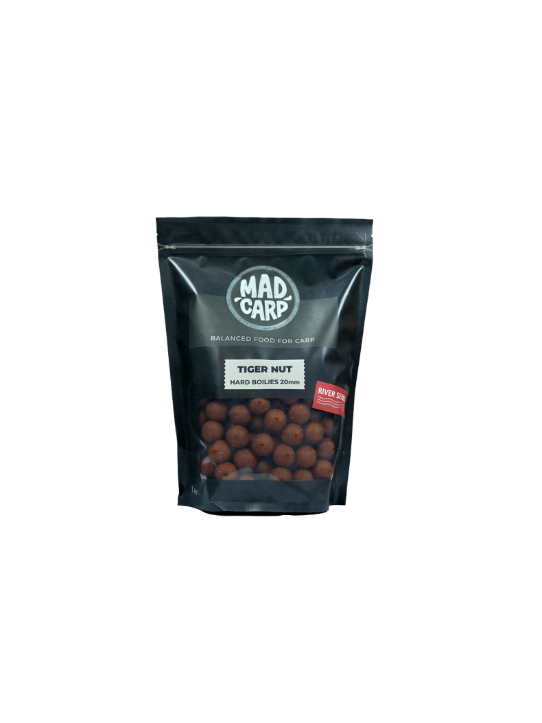 Бойлы тонущие Mad Carp Baits RIVER Series TIGER NUT (Тигровый Орех) 20мм Бойлы тонущие Mad Carp Baits RIVER Series TIGER NUT (Тигровый Орех) 20мм