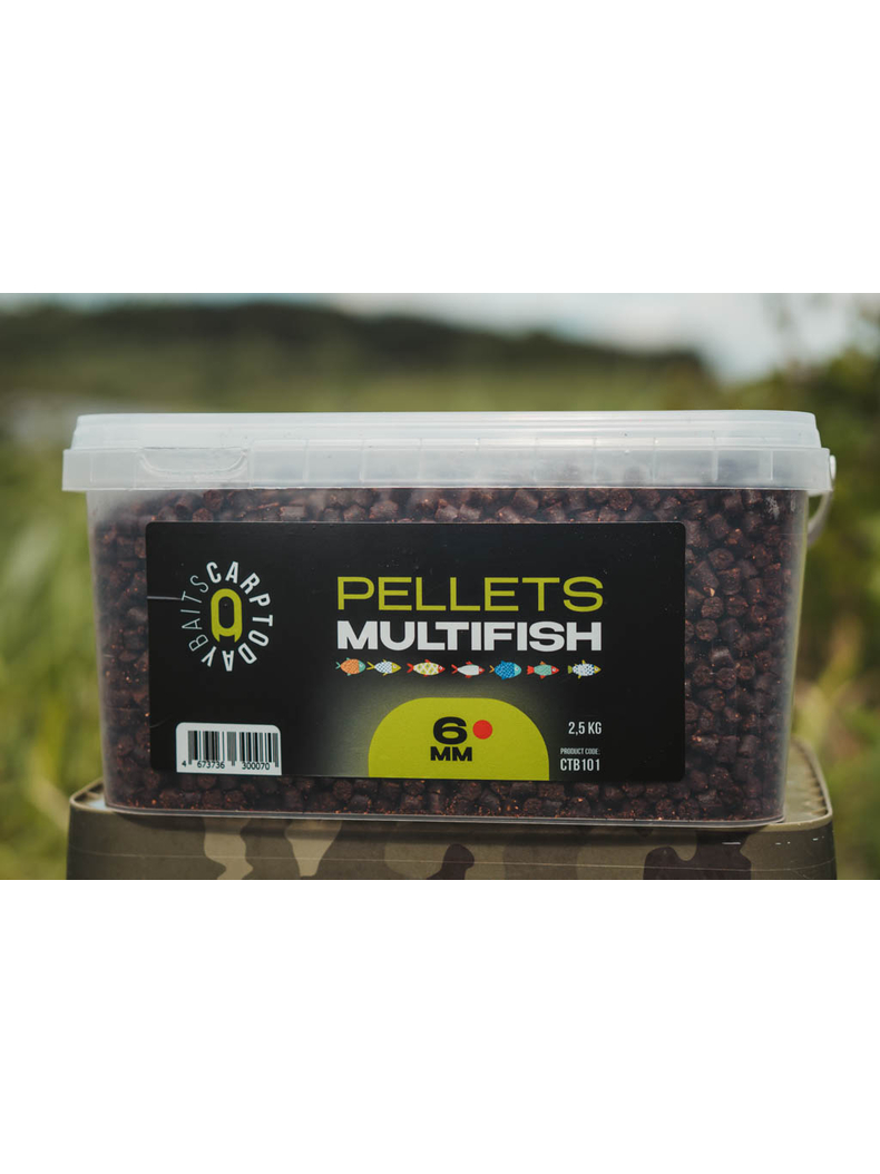 Пеллетс рыболовный Carptoday Baits MULTIFISH 2.5кг цельный, Диаметр: 6 мм, изображение 2 Пеллетс рыболовный Carptoday Baits MULTIFISH 2.5кг цельный, Диаметр: 6 мм, изображение 2