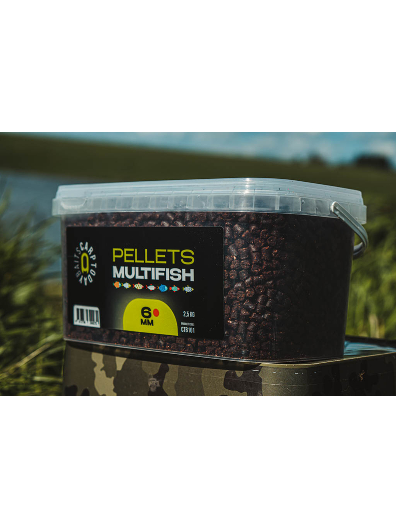Пеллетс рыболовный Carptoday Baits MULTIFISH 2.5кг цельный, Диаметр: 6 мм, изображение 3 Пеллетс рыболовный Carptoday Baits MULTIFISH 2.5кг цельный, Диаметр: 6 мм, изображение 3