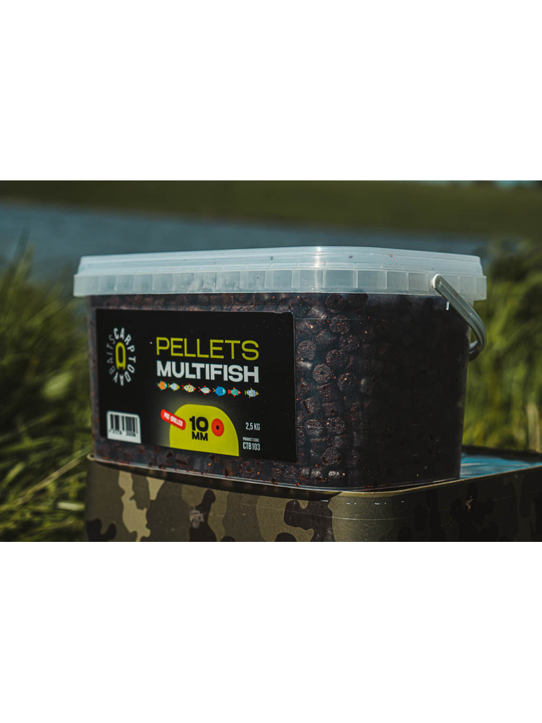 Пеллетс рыболовный Carptoday Baits MULTIFISH 2.5кг просверленный, Диаметр: 10 мм, изображение 3 Пеллетс рыболовный Carptoday Baits MULTIFISH 2.5кг просверленный, Диаметр: 10 мм, изображение 3